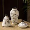 Handcrafted Tribal Art Decorative Vase Set