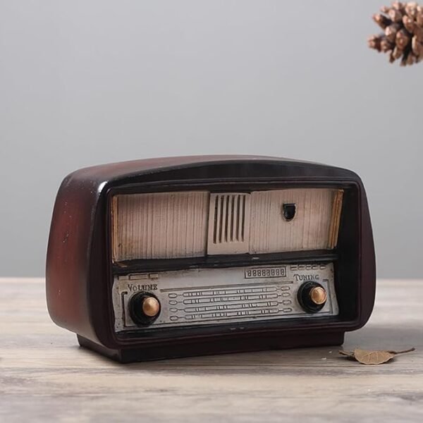 wooden radio Vintage Style Wooden Radio Table Decor