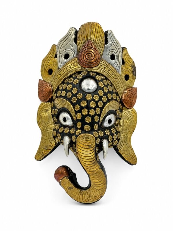 WhatsApp Image 2026-05-24 at 11.08.01 AM Handcrafted Tribal Lord Ganesha Wall Mask