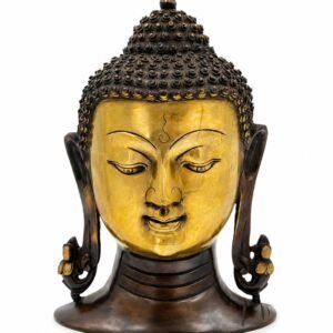 Antique Roots Exclusive Handcrafted Buddha Head Sculpture