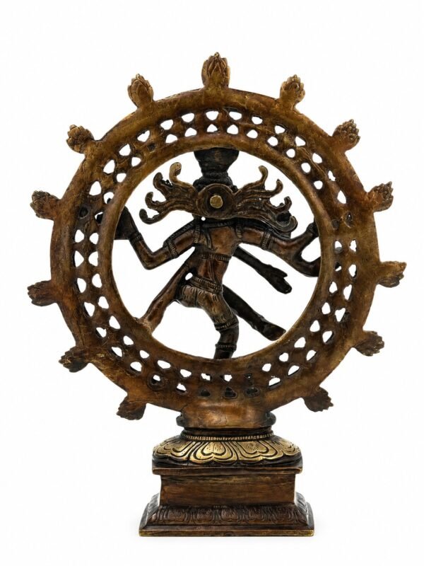 Antique Roots Exclusive Nataraja Brass Sculpture
