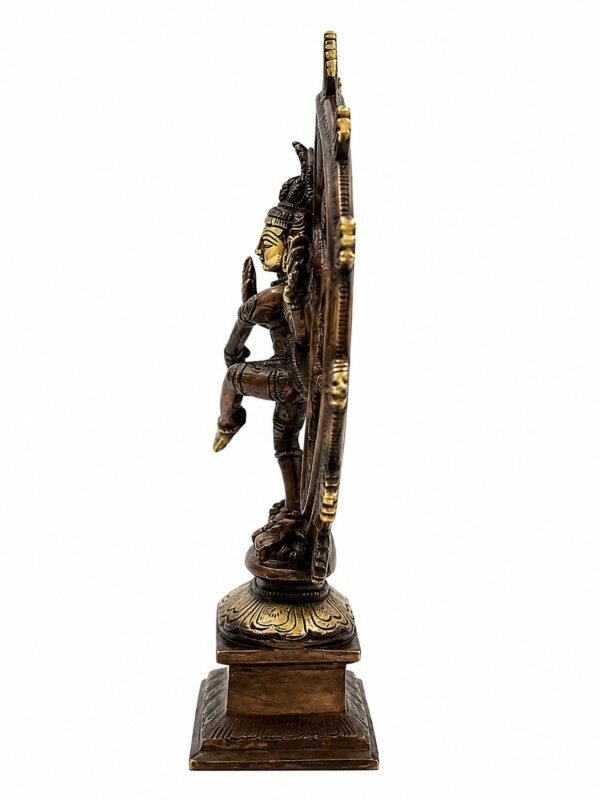 Antique Roots Exclusive Nataraja Brass Sculpture