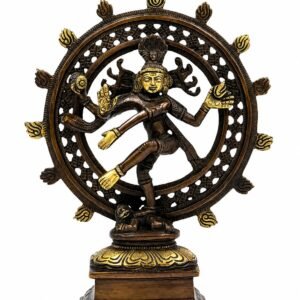 Antique Roots Exclusive Nataraja Brass Sculpture