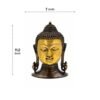 Antique Roots Exclusive Handcrafted Buddha Head Sculpture