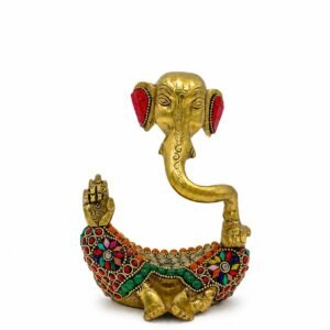 WhatsApp Image 2026-05-24 at 9.32.30 AM Handcrafted Brass Lord Ganesha Decorative Bowl Sculpture