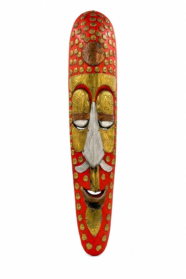 Handcrafted Tribal Face Wall Mask