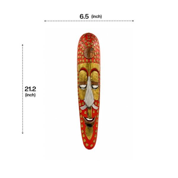 Handcrafted Tribal Face Wall Mask