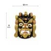 Handcrafted Tribal Warrior Wall Mask
