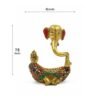 Handcrafted Brass Lord Ganesha Decorative Bowl Sculpture