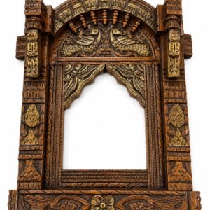Royal Peacock Heritage Mirror Frame