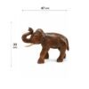 Majestic Heritage Elephant Sculpture