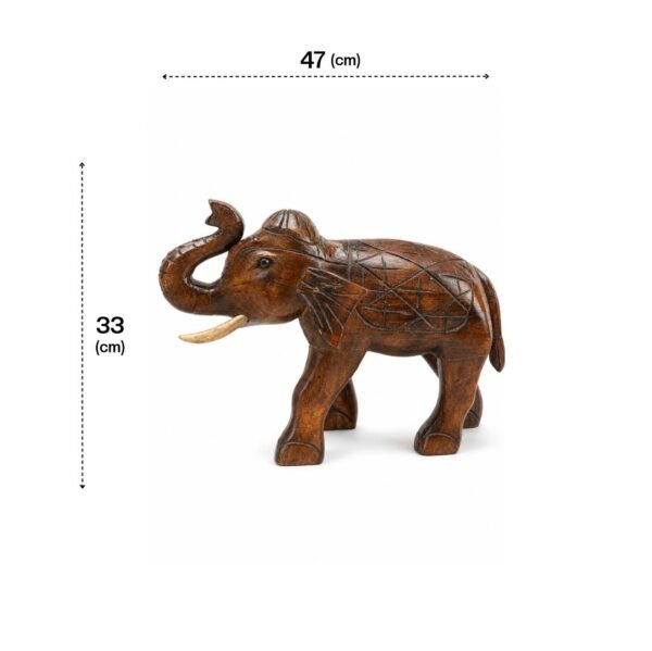 Majestic Heritage Elephant Sculpture