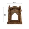 Royal Peacock Heritage Mirror Frame